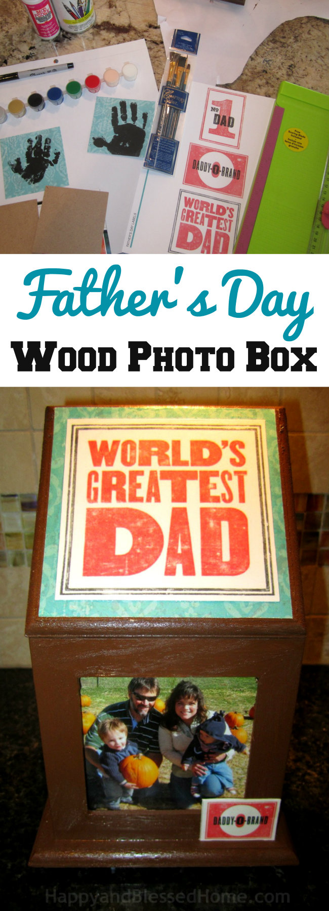 Memorable Father's Day Wood Crafts Gift Ideas