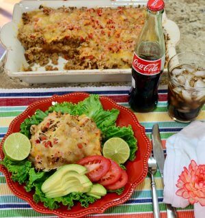 Great with veggies - Easy Recipe Mexican Casserole