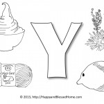 Preschool Alphabet Games - Letter "Y"