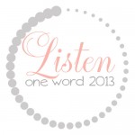 OneWord2013_Listen