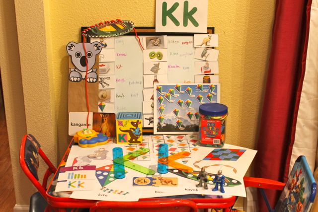 1 Learn to Read Preschool Alphabet Letter K HappyandBlessedHome.com
