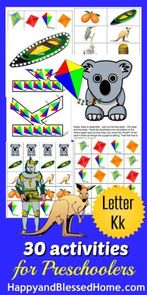 Learn-to-Read-Preschool-Alphabet-Letter-K-HappyandBlessedHome.com_1