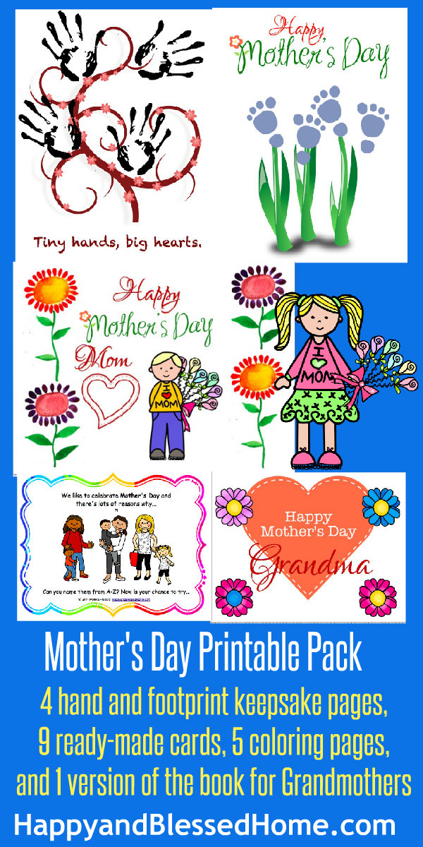 Mothers Day Games Bundle Printable Games for Mother's 