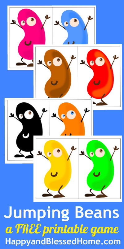 Preschool Game - Jumping Games FREE Printable HappyandBlessedHome.com