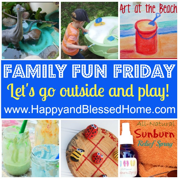 Family Fun Friday Go Outside and Play