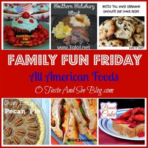 Family Fun Friday All American Foods