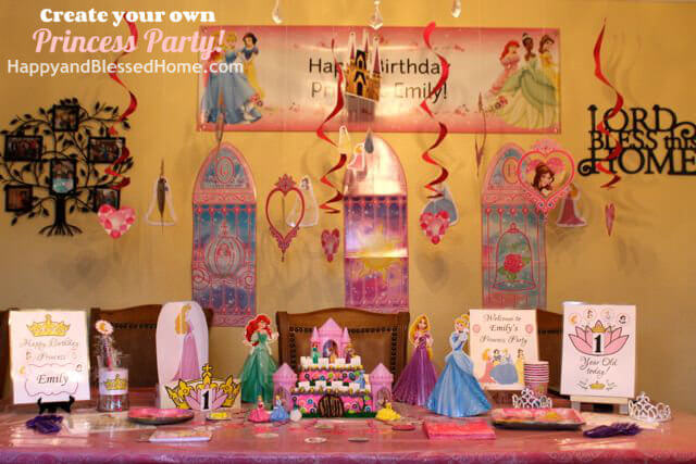 Princess Birthday Party Decorations