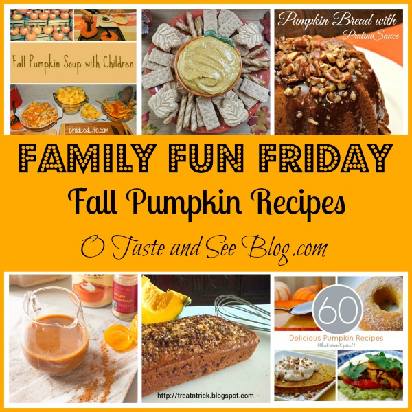 fall pumpkin recipes family fun friday