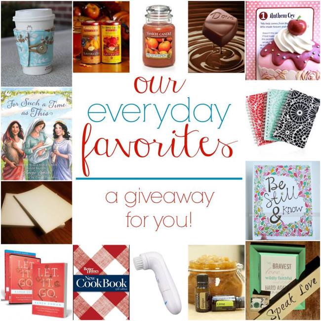 My Favorite Things Giveway