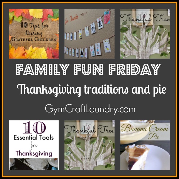Family Fun Thanksgiving and pie