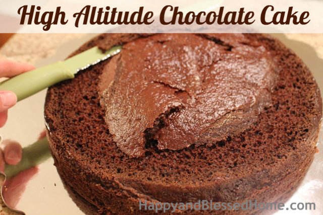 How to Make a High Altitude Chocolate Cake Pile Birthday Party HappyandBlessedHome
