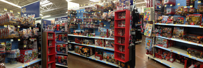 Dinsey Planes at Walmart in the toy section