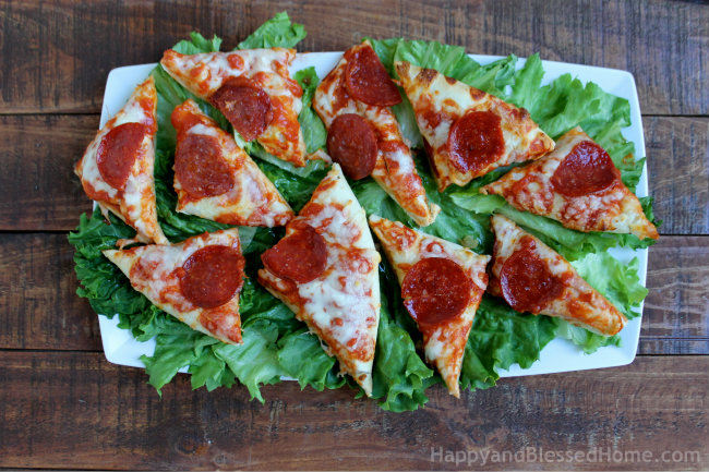 DiGiorno® Pepperoni STUFFED CRUST® Pizza on Football Party Tray from HappyandBlessedHome.com
