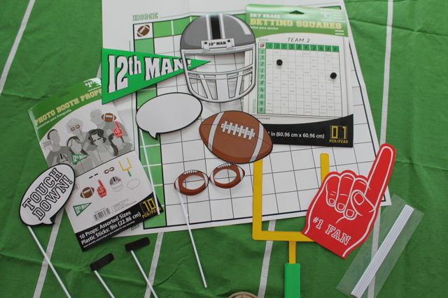 Half Time Football Party fun The Perfect Party Plan for the Big Game with FREE Football Party Printables from HappyandBlessedHome