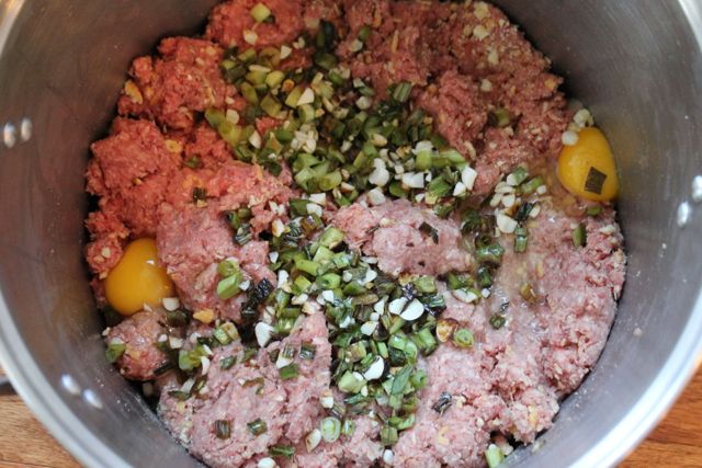 Mix Meatball Ingredients