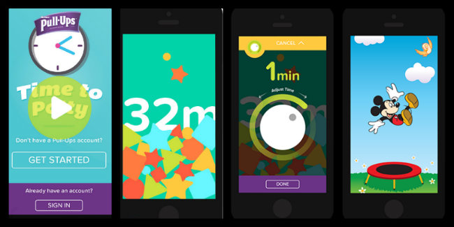 Time to Potty App by Pull-Ups®  and GoodNites® Training Pants with 10 Potty Training Tips that work at HappyandBlessedHome.com