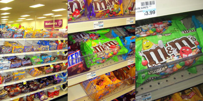 You can find M&Ms Crispy at your local CVS