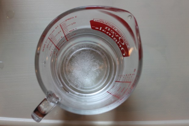 Step 1 Mix 1 Teaspoon of Borax and 1 Cup of water together