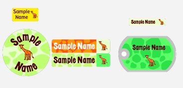 Step 3 Font Example of Mabel's Labels