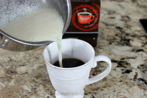make Coffee Misto just like a barista add your steamed milk to your coffee recipe by HappyandBlessedHome
