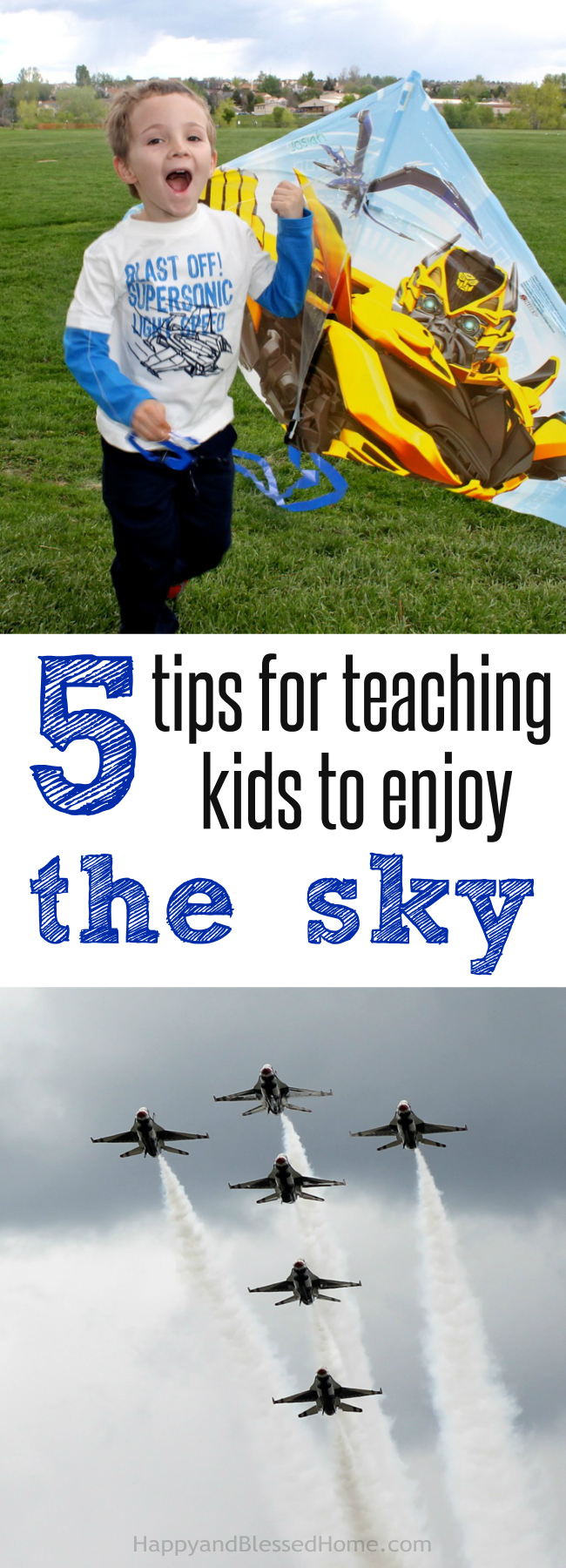 5 Tips for teaching Kids to Enjoy the Sky - Parenting Tips by HappyandBlessedHome