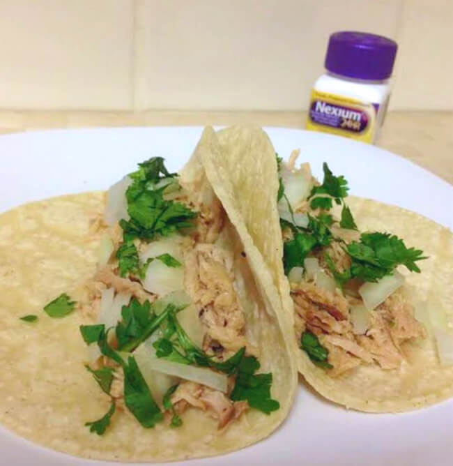 Simple meal solutions with Crock Post Carnitas Tacos and Nexium24HR