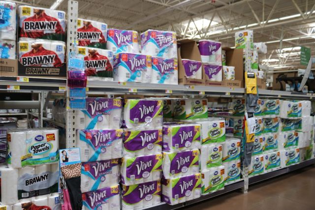 You can find Viva Vantage Paper Towels at Walmart