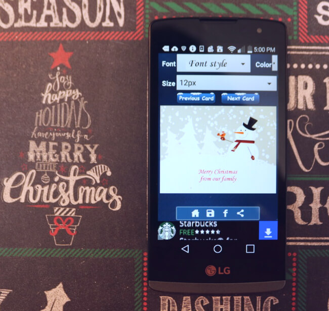 FREE Christmas Card App lets you create digital Christmas Cards