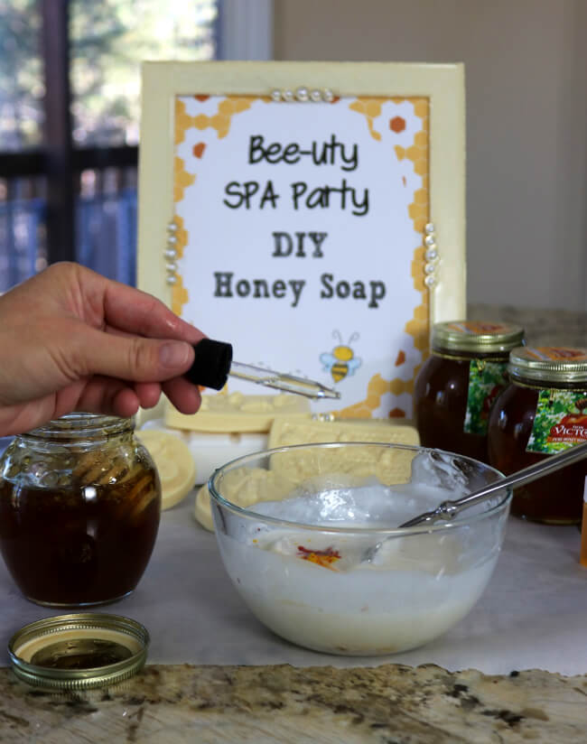 Honey Almond makes this soap smell sweet enough to eat