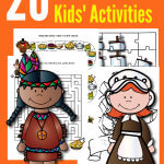 Over 20 FREE Pages of Thanksgiving Activities for Kids