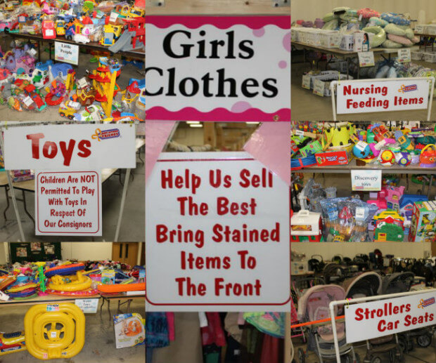 Gently-Used-Clothes-and-Toys-for-Sale-at-JBF- Price Items for a Consignment Sale