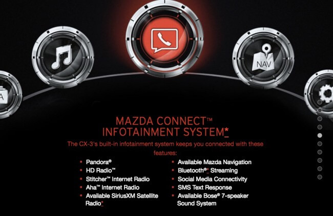 Mazda CX-3 Test Drive - Mazda Connect Infotainment System
