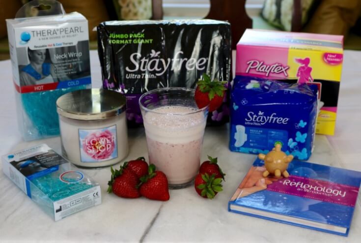 Things to help you through AND Vitamin B Energy Packed Strawberry Smoothie Recipe