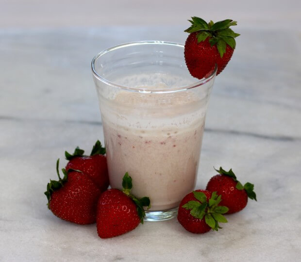 Vitamin B Energy Packed Strawberry Smoothie Recipe Happy and Blessed Home
