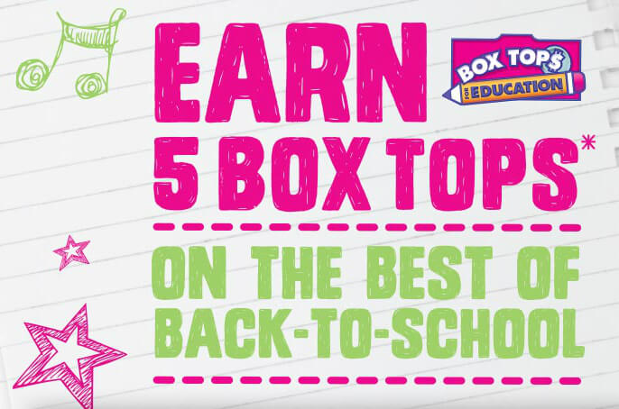 Easy Way to Earn Box Tops on the Best of Back to School