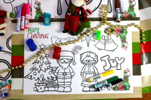FREE Christmas Printables - 4 FREE Christmas Activity Placemats