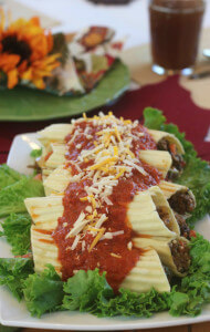 Packed with flavor - Meat Lovers Manicotti Recipe