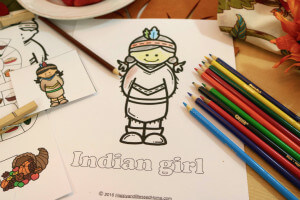 Thanksgiving Day Coloring Pages for Kids