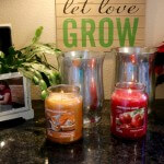 I selected American Home candles by Yankee Candle for this DIY Faux Mercury Glass project
