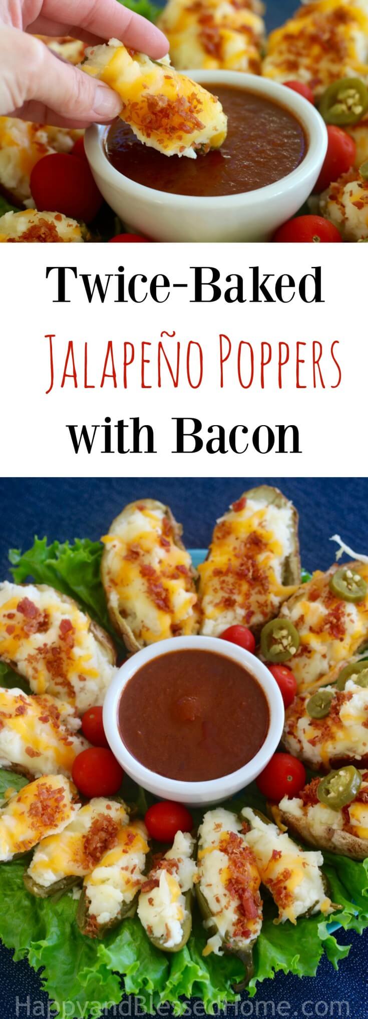 Easy Appetizer Recipe for Twice-Baked Jalapeño Poppers with Bacon