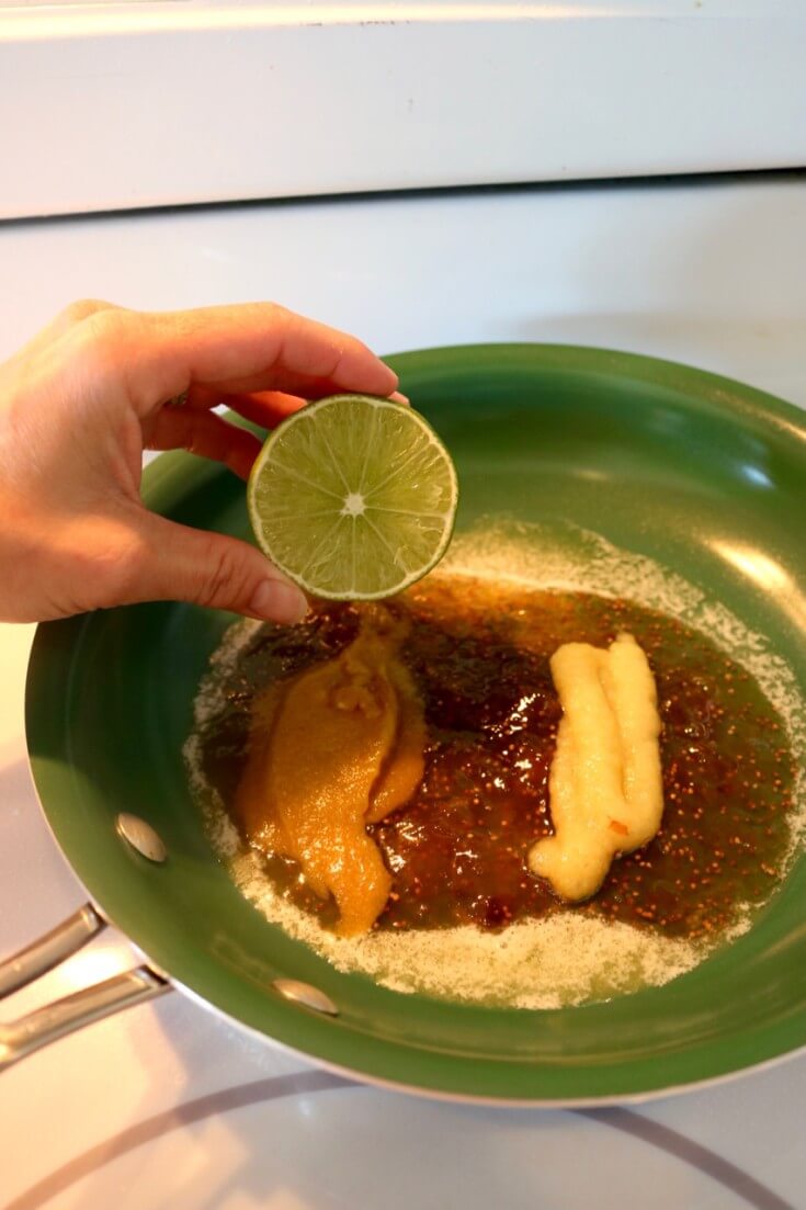 Lime adds a touch of tangy citrus to this Tangy Fig Jam Recipe