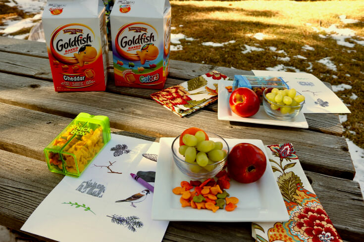 FREE Scavenger Hunt Printable for Kids and Goldfish® Cracker Snack Time and Family Fun
