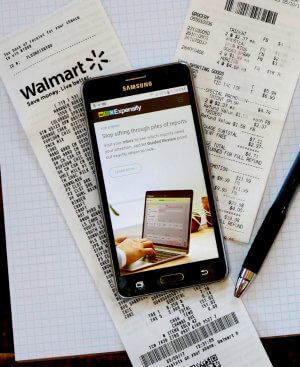 Use your SAMSUNG Galaxy On5 to record your expenses at Tax Time