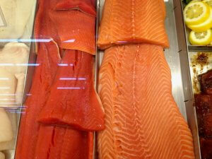 Pick up some wild Alaska salmon (fresh or frozen) at your local seafood counter