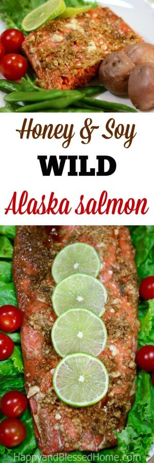 Easy Recipe for Honey and Soy wil Alaska salmon