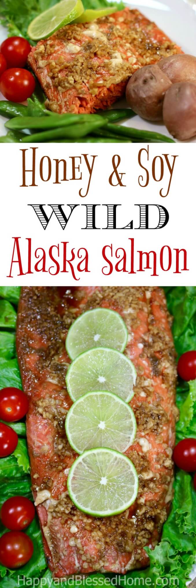Easy Recipe for Honey and Soy wild Alaska salmon