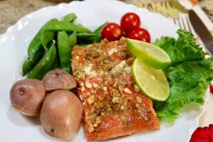 Load up on tasty seafood - Easy recipe for Honey and Soy wild Alaska Salmon