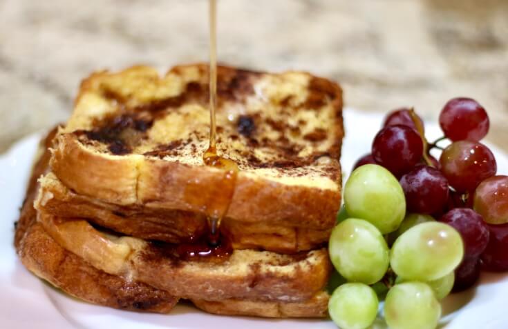 Love this with Maple Syrup - Make-Ahead Easy Recipe for French Toast Bake.