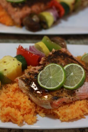 Amazing taste in this Easy Recipe for wild Alaska salmon with Tequila Lime Glaze