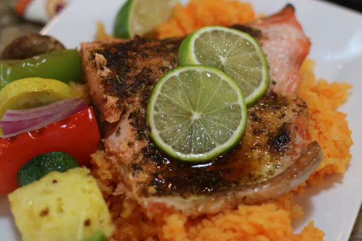 Perfectly proportioned Easy Recipe for wild Alaska salmon with Tequila Lime Glaze